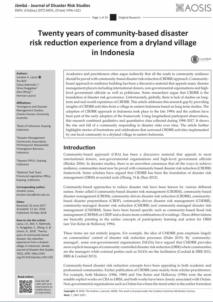 jurnal-twenty-years-CBDRM-in-Indonesia