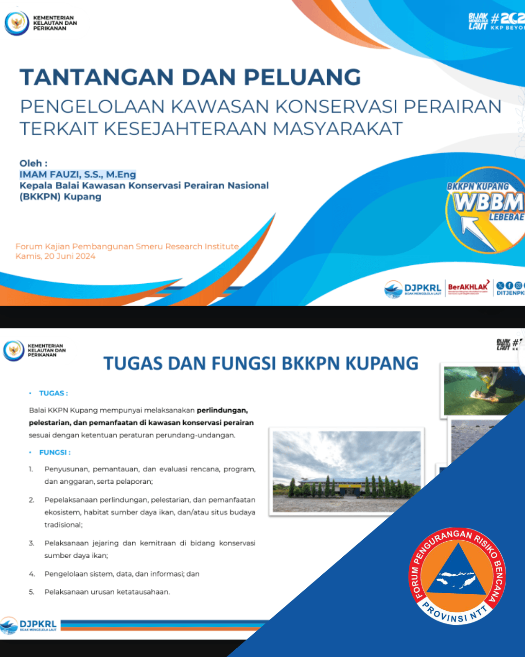 Tantangan dan Peluang Pengelolaan Kawasan Konservasi Perairan terkait Kesejahteraan Masyarakat