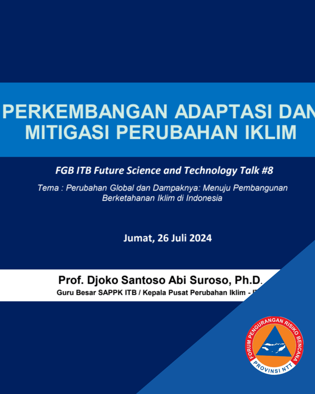 Perkembangan Adaptasi dan Mitigasi Perubahan Iklim